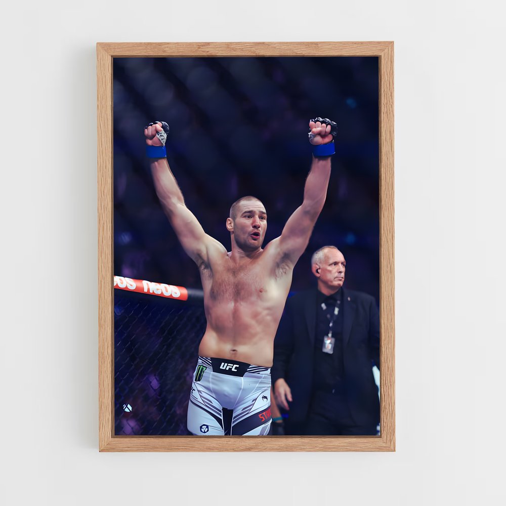 Poster L'Élixir Bleu – affiche MMA (vue 4)
